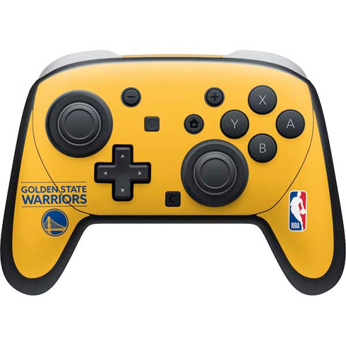 NBA Golden State Warriors Standard - Yellow Nintendo Skins