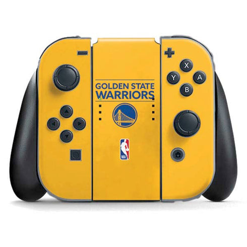 NBA Golden State Warriors Standard - Yellow Nintendo Skins