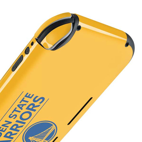 NBA Golden State Warriors Standard - Yellow Nintendo Switch Lite Skin