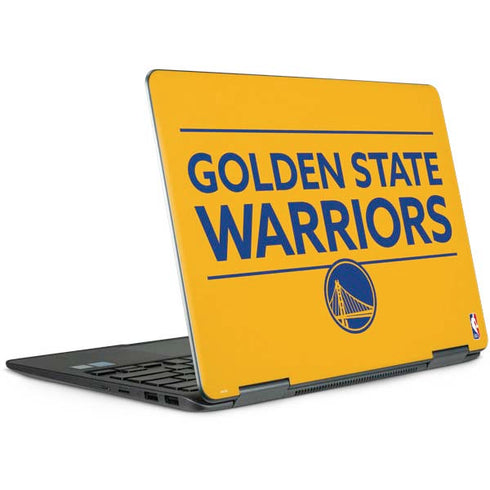 NBA Golden State Warriors Standard - Yellow Notebook 9 Pro 13in (2017) Skin