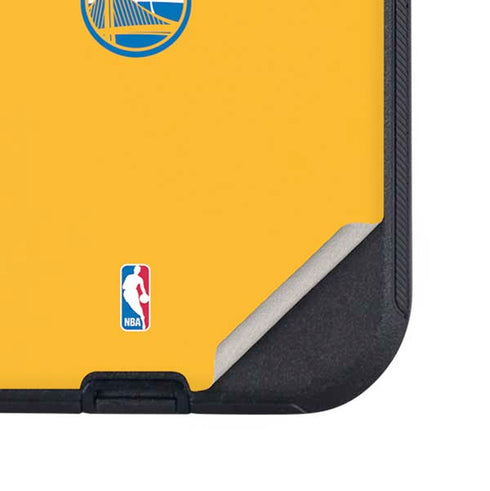 NBA Golden State Warriors Standard - Yellow Otterbox Defender iPhone Skin