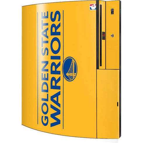NBA Golden State Warriors Standard - Yellow Playstation 3 & PS3 Skin