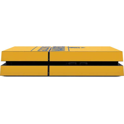 NBA Golden State Warriors Standard - Yellow PS4 Console Skin