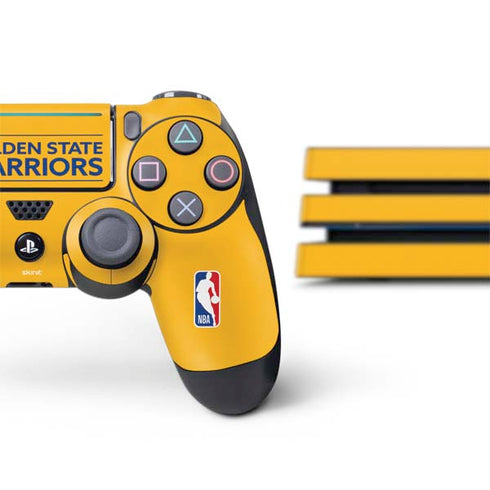 NBA Golden State Warriors Standard - Yellow PS4 Pro Bundle Skin