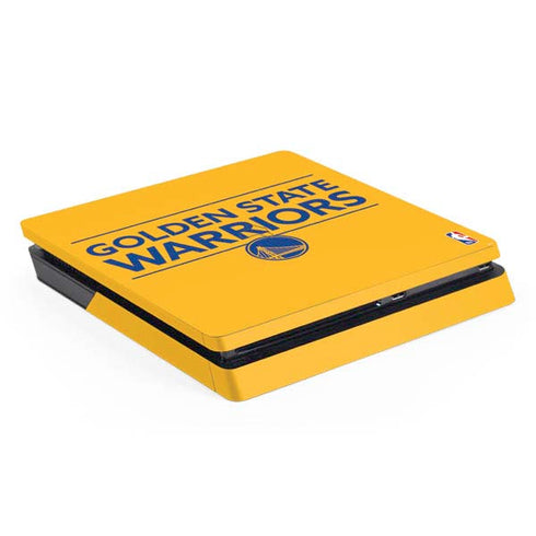 NBA Golden State Warriors Standard - Yellow PS4 Slim Skin