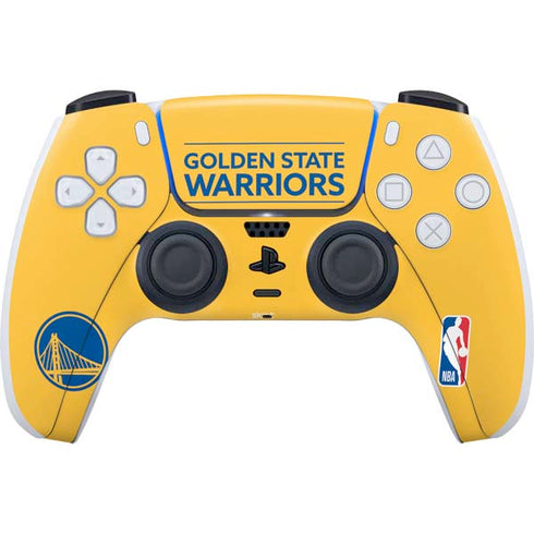 NBA Golden State Warriors Standard - Yellow PlayStation PS5 Skins