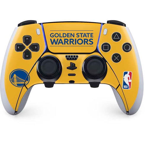NBA Golden State Warriors Standard - Yellow PlayStation PS5 Skins