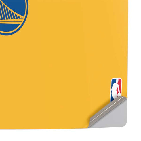 NBA Golden State Warriors Standard - Yellow PS5 Pro Console Skin