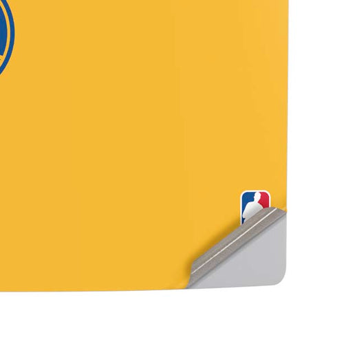 NBA Golden State Warriors Standard - Yellow PS5 Pro Disk Console Skin