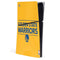 NBA Golden State Warriors Standard - Yellow PS5 Slim Digital Edition Console Skin