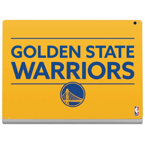 NBA Golden State Warriors Standard - Yellow Surface Book 2 15in Skin