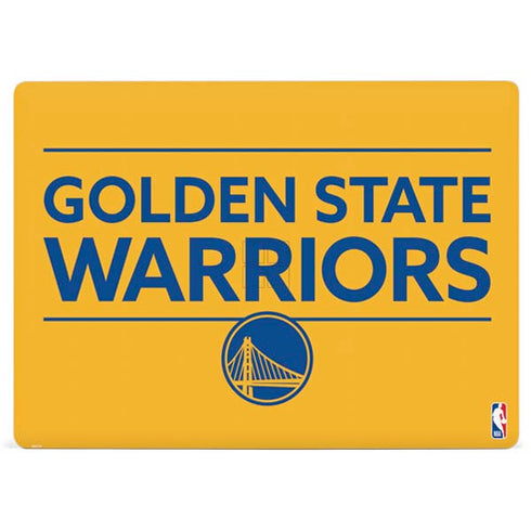 NBA Golden State Warriors Standard - Yellow Surface Laptop 2 Skin
