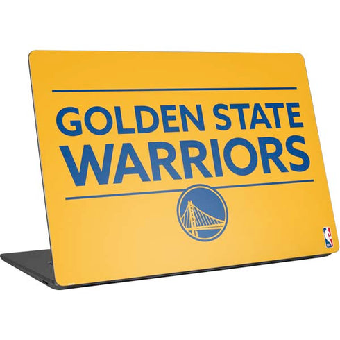 NBA Golden State Warriors Standard - Yellow Surface Laptop 4 15in Skin