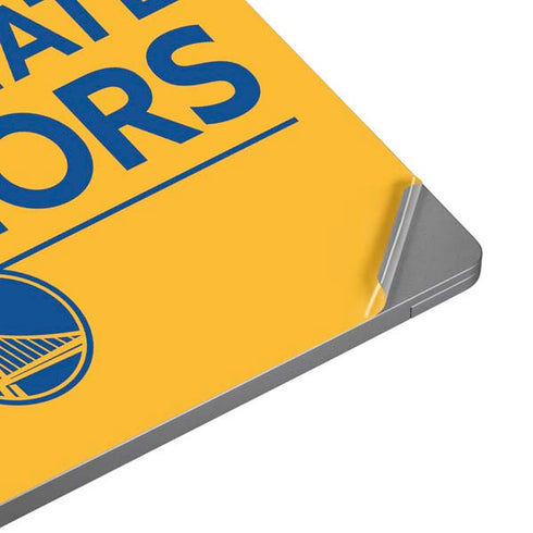 NBA Golden State Warriors Standard - Yellow Surface Laptop 4 15in Skin