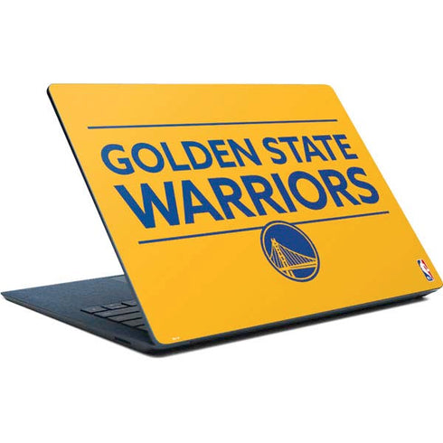 NBA Golden State Warriors Standard - Yellow Surface Laptop Skin