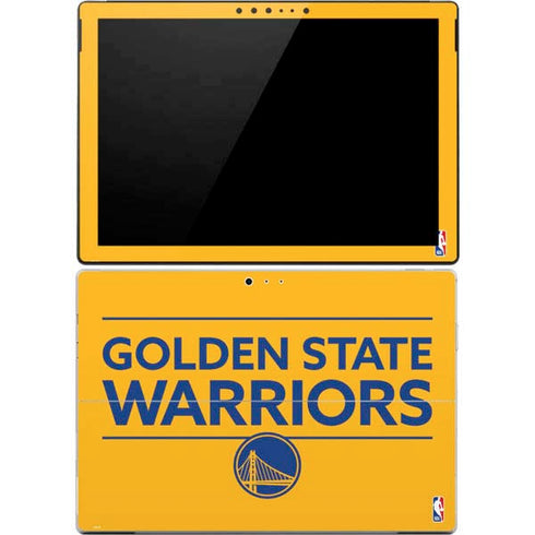 NBA Golden State Warriors Standard - Yellow Surface Pro 4 Skin