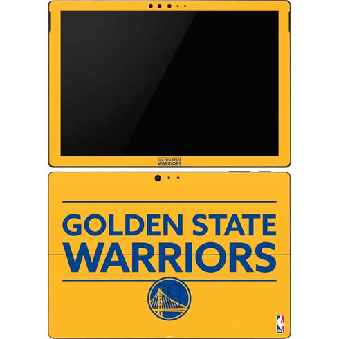NBA Golden State Warriors Standard - Yellow Surface Pro 6 Skin