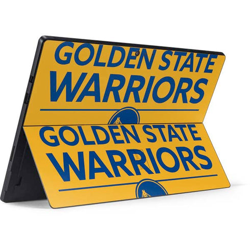 NBA Golden State Warriors Standard - Yellow Surface Pro 6 Skin