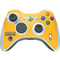 NBA Golden State Warriors Standard - Yellow Xbox 360 Wireless Controller Skin