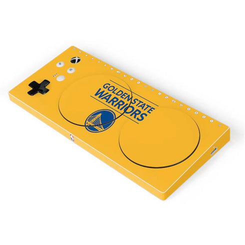 NBA Golden State Warriors Standard - Yellow Xbox Adaptive Controller Skin