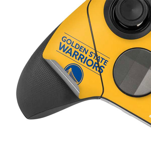 NBA Golden State Warriors Standard - Yellow Xbox Elite Wireless Controller Series 2 Skin