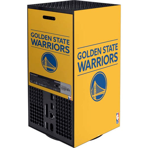 NBA Golden State Warriors Standard - Yellow Xbox Series X Bundle Skin