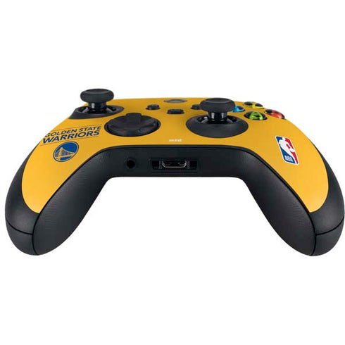NBA Golden State Warriors Standard - Yellow Xbox Series X Controller Skin