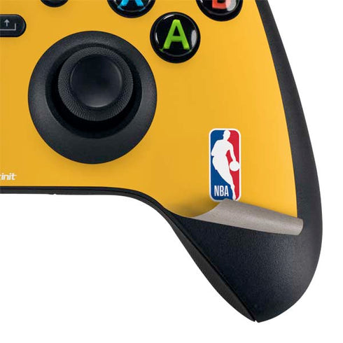 NBA Golden State Warriors Standard - Yellow Xbox Series X Controller Skin
