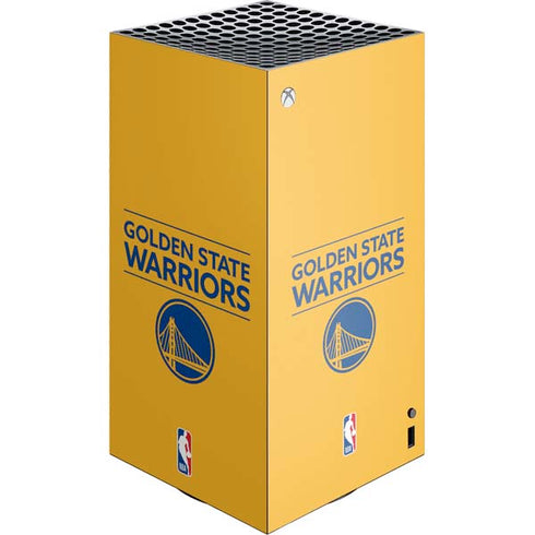NBA Golden State Warriors Standard - Yellow Xbox Series X Skins