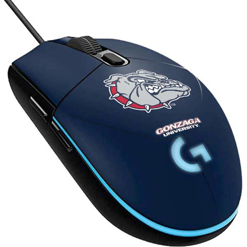 Gonzaga University Bulldog Logo G203 Prodigy RGB Wired Gaming Mouse Skin