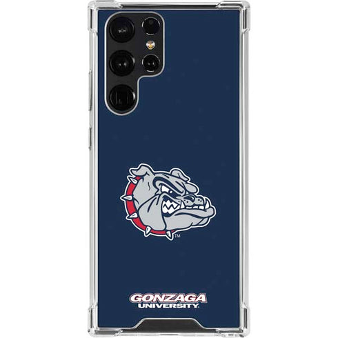 Gonzaga University Bulldog Logo Galaxy S23 Ultra Clear Case