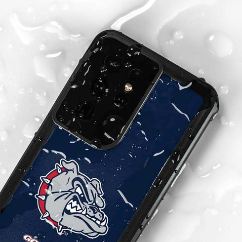 Gonzaga University Bulldog Logo Galaxy S24 Ultra Waterproof Case