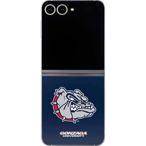 Gonzaga University Bulldog Logo Galaxy Z Flip6 Skin