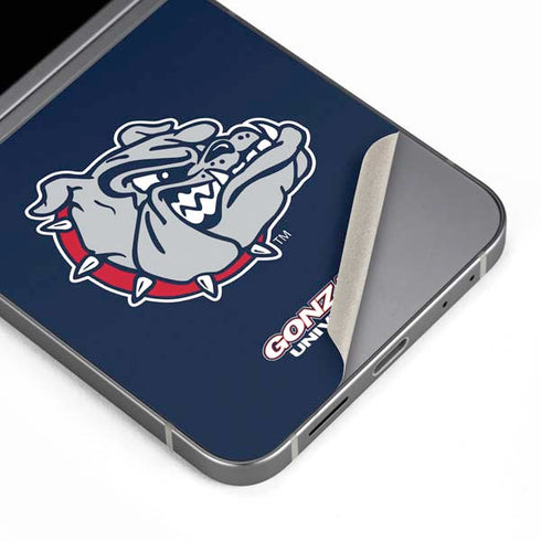 Gonzaga University Bulldog Logo Galaxy Z Flip6 Skin