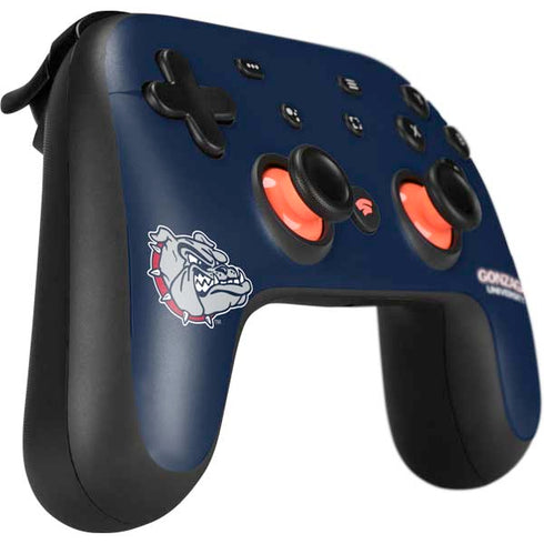 Gonzaga University Bulldog Logo Google Stadia Controller Skin