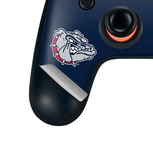 Gonzaga University Bulldog Logo Google Stadia Controller Skin