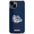Gonzaga University Bulldog Logo iPhone 15 Clear Case