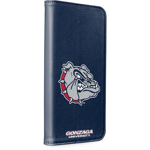 Gonzaga University Bulldog Logo iPhone 15 Plus Folio Case