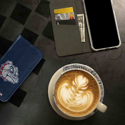 Gonzaga University Bulldog Logo iPhone 15 Plus Folio Case