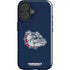 Gonzaga University Bulldog Logo iPhone 16 Impact Case