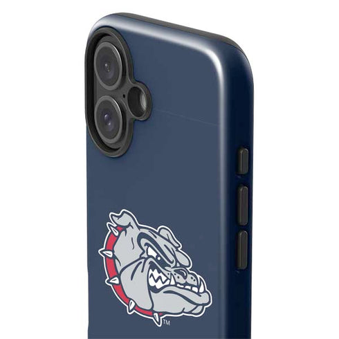 Gonzaga University Bulldog Logo iPhone 16 Impact Case