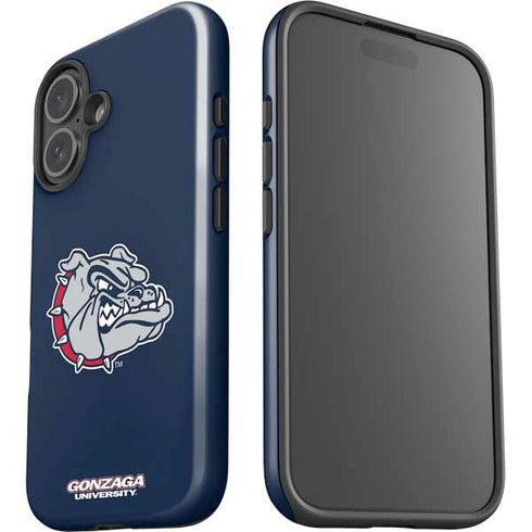 Gonzaga University Bulldog Logo iPhone 16 Impact Case