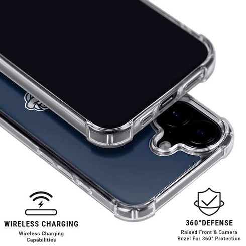 Gonzaga University Bulldog Logo iPhone 16 Plus MagSafe Case