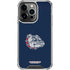 Gonzaga University Bulldog Logo iPhone 16 Pro Clear Case
