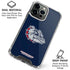 Gonzaga University Bulldog Logo iPhone 16 Pro Clear Case