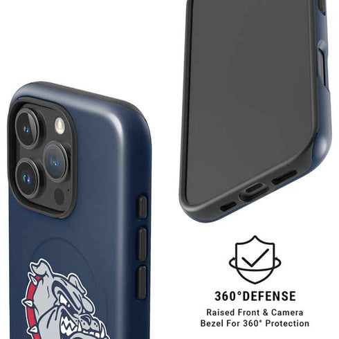 Gonzaga University Bulldog Logo iPhone 16 Pro Magsafe Impact Case