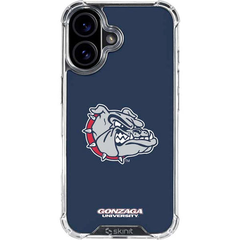Gonzaga University Bulldog Logo iPhone 17 Clear Case