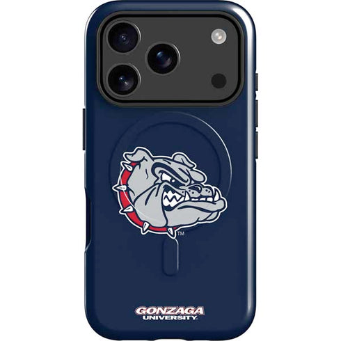 Gonzaga University Bulldog Logo iPhone 17 Pro Magsafe Impact Case