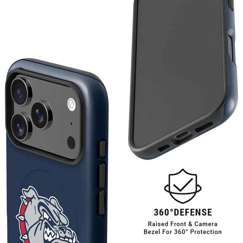 Gonzaga University Bulldog Logo iPhone 17 Pro Magsafe Impact Case