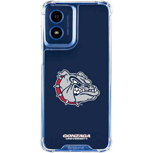 Gonzaga University Bulldog Logo Moto G Play 4G (2024) Clear Case